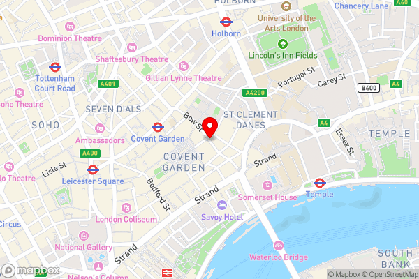 Urban Chic - Wellington - Hotel Location Map