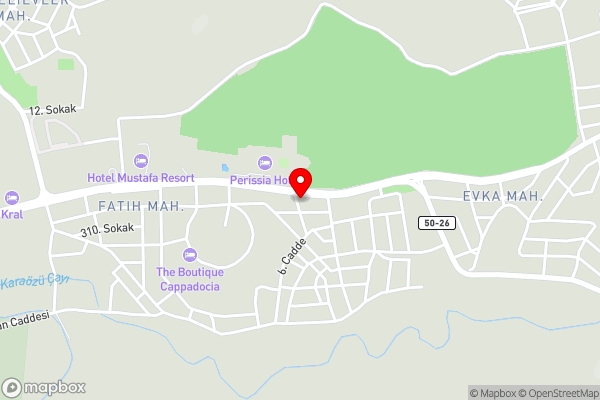 ÜRGÜP BUTİK APART - Hotel Location Map