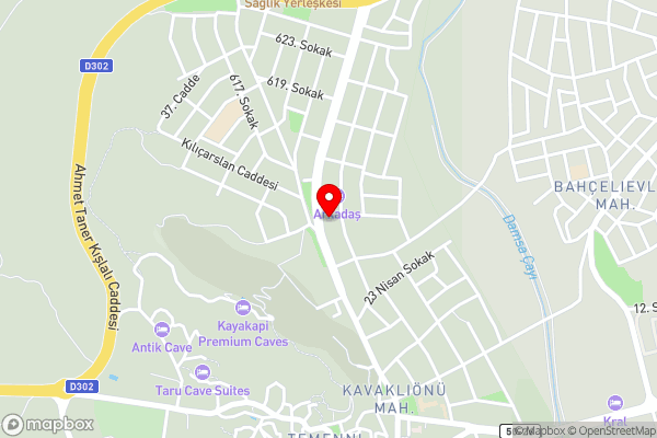 usr otel - Hotel Location Map