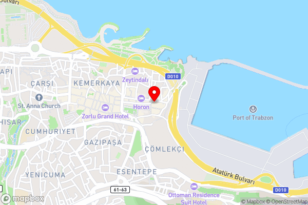 Usta Park Hotel - Hotel Location Map