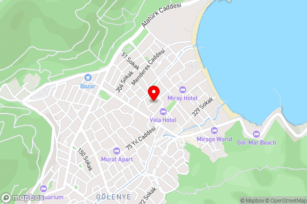 Üstün Apart - Hotel Location Map