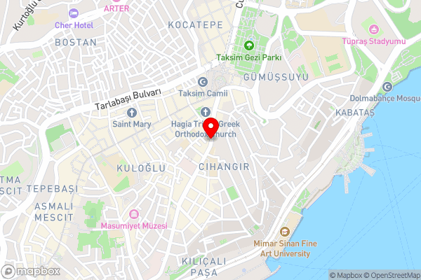 Vardar Palace Hotel - Special Category - Hotel Location Map