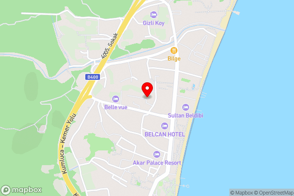 Venera Garden Hotel - Hotel Location Map