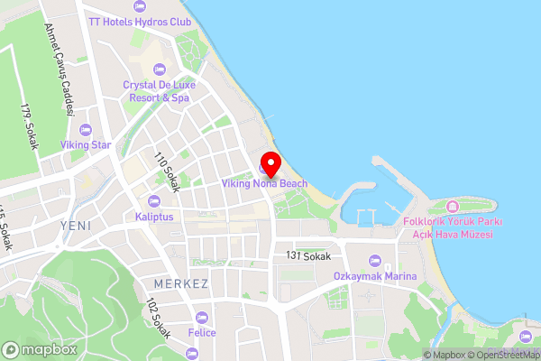 Viking Beach Hotel & Spa - Hotel Location Map