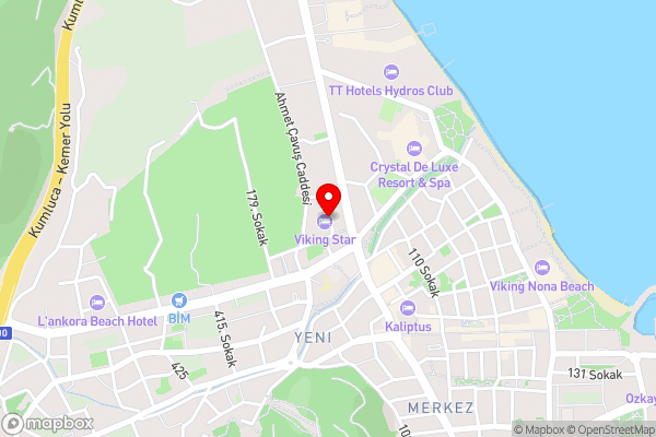 Viking Star Hotel - Hotel Location Map