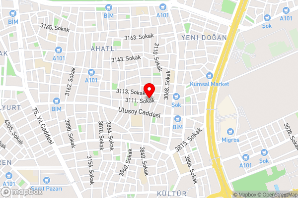 Villa aile - Hotel Location Map