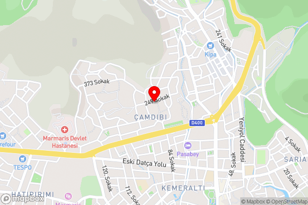 Villa Angel B Camdibi Marmaris Family only - Hotel Location Map