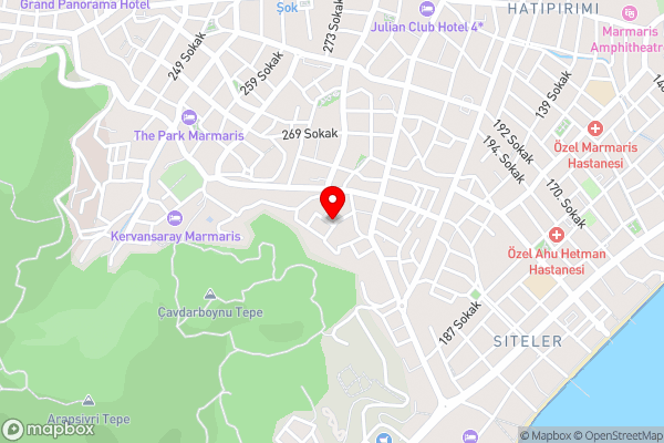 Villa Aslı Marmaris Daily Weekly Family Only - Hotel Location Map