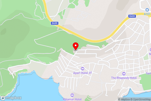 Villa Aura B - Hotel Location Map