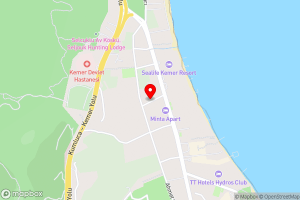 Villa Beren Kemer center 300mt to the sea,ultra luxurious - Hotel Location Map