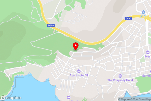 Villa Beverley Hills - Kalkanvilla - Hotel Location Map