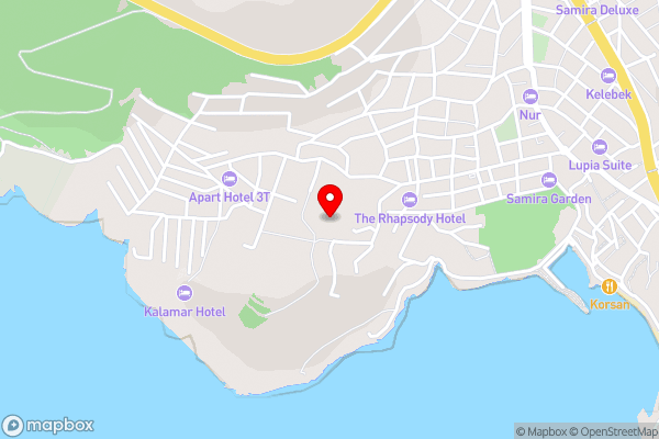 Villa Buse - Hotel Location Map