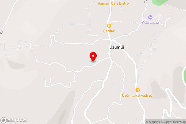 Villa Büşra Üzümlü - Hotel Location Map