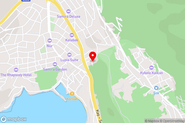 Villa Capella - Hotel Location Map