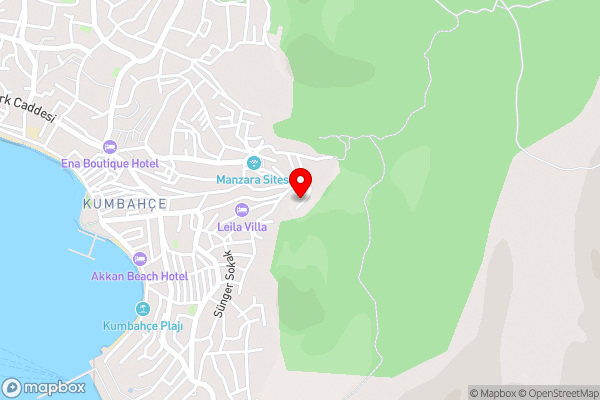 Villa Castello - Hotel Location Map