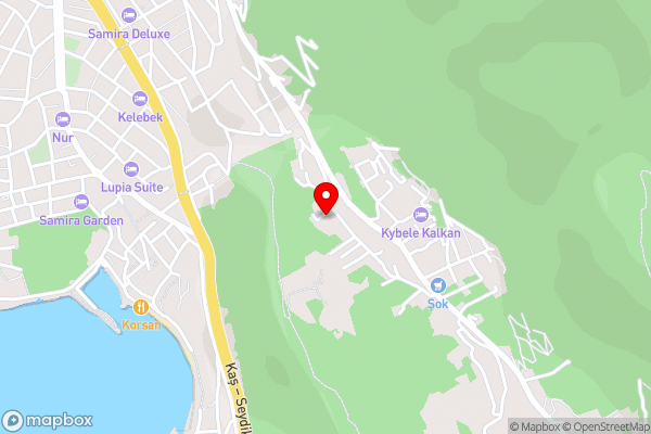 Villa Deluxe Kalkan - Hotel Location Map