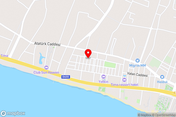 Villa Deniz Private Pool & Sea in Alanya - Hotel Location Map