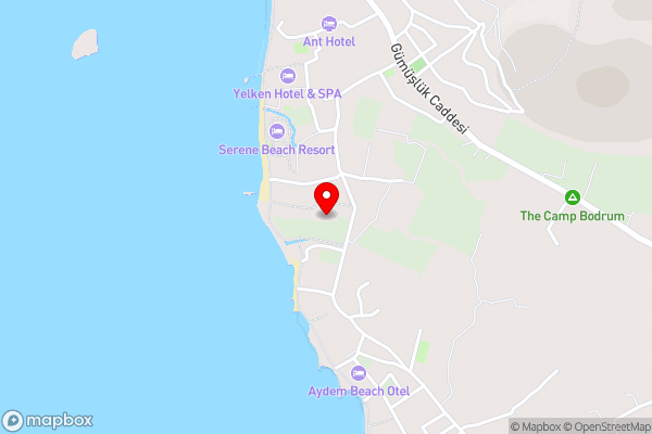 Villa Di Mare - Hotel Location Map