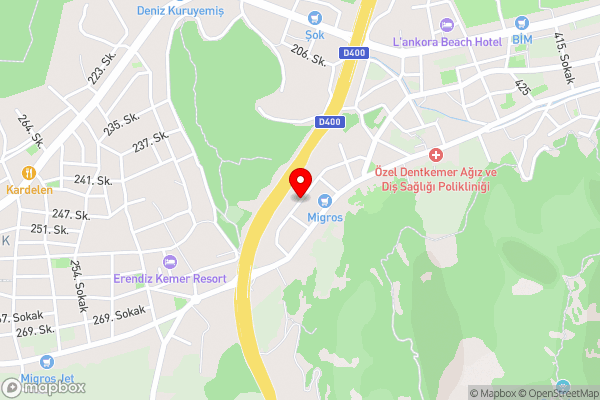 Villa Diva - Hotel Location Map