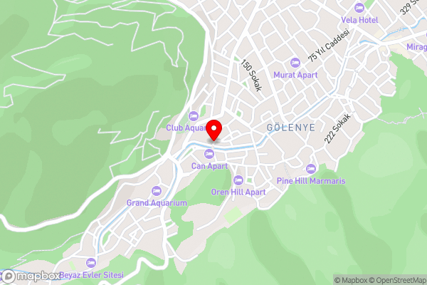 VİLLA EDA APART - Hotel Location Map