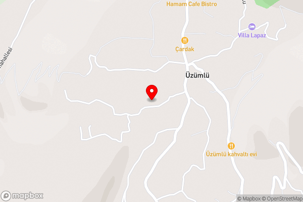 Villa Elif Üzümlü - Hotel Location Map