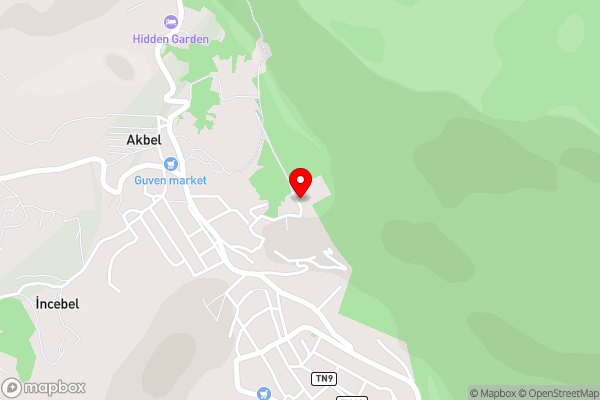 Villa Firuze - Hill Villas - Hotel Location Map