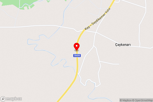 Villa Gökkuşağı / Kalkan - Hotel Location Map