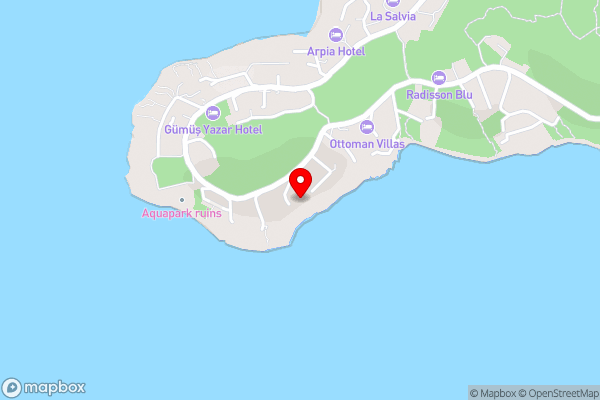 Villa Hotel Tamara - Hotel Location Map