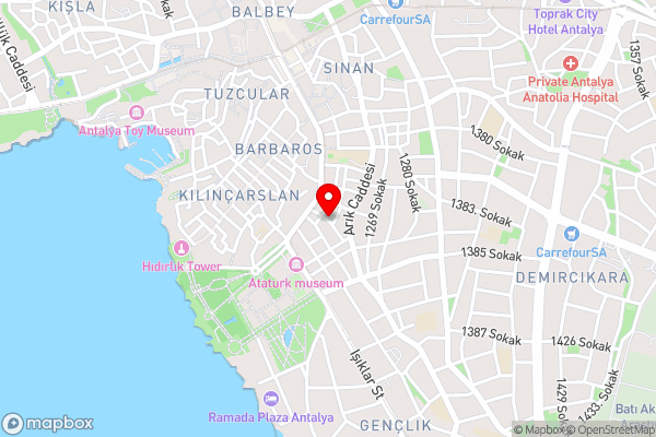 Villa Italic Suites - Hotel Location Map