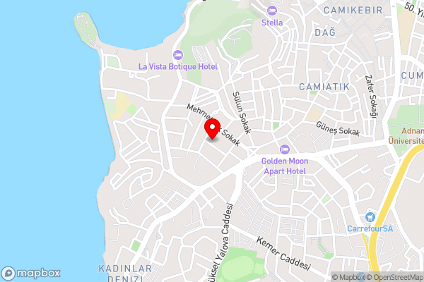 Villa Karakan - Hotel Location Map