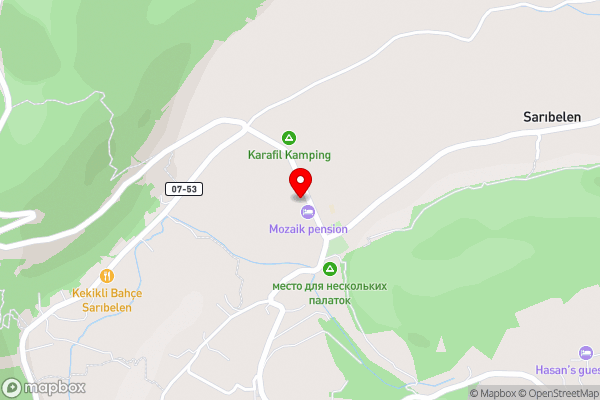 Villa Laurus - Hotel Location Map