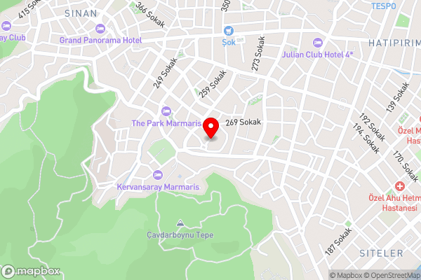 Villa Limon Marmaris'de Özel Havuzlu Villa - Hotel Location Map