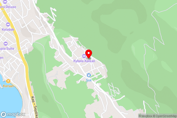 Villa Livya - Hotel Location Map