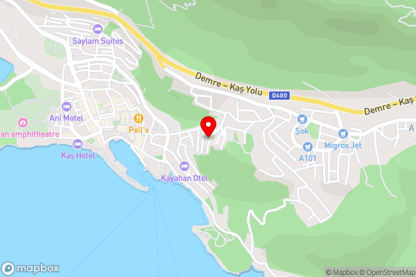 Villa Maris - Hotel Location Map