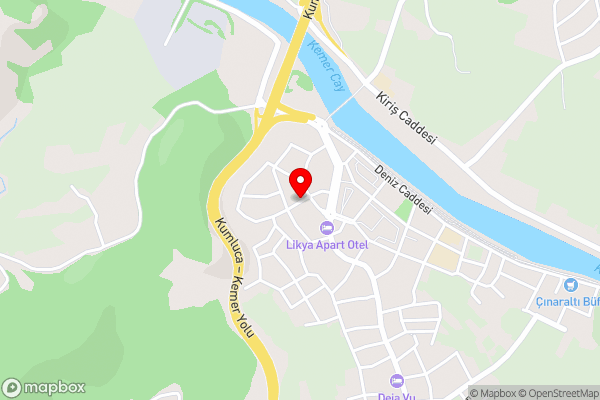 Villa Merap - Hotel Location Map