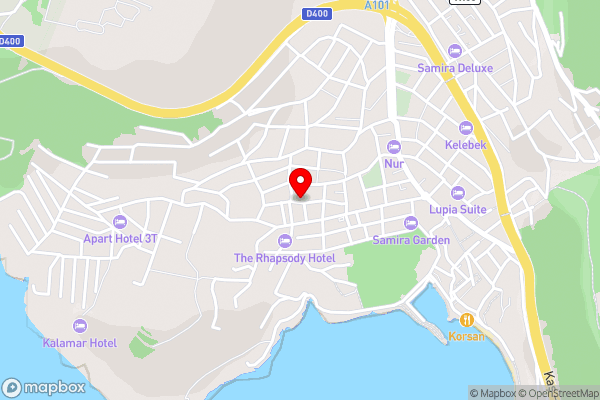 Villa Muhil - Hotel Location Map