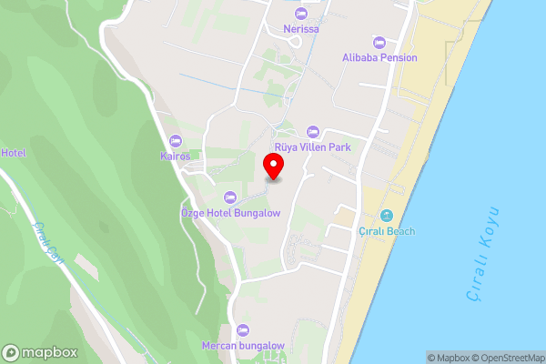 Villa Nar - Hotel Location Map