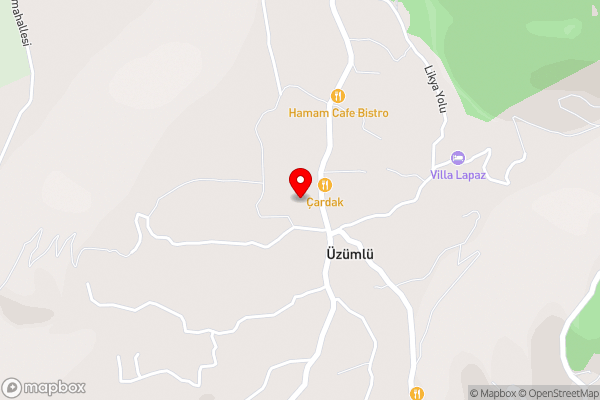 Villa No11 Kaş Üzümlü Köyü - Hotel Location Map