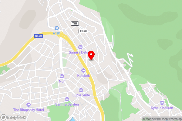 Villa Nova - Hotel Location Map