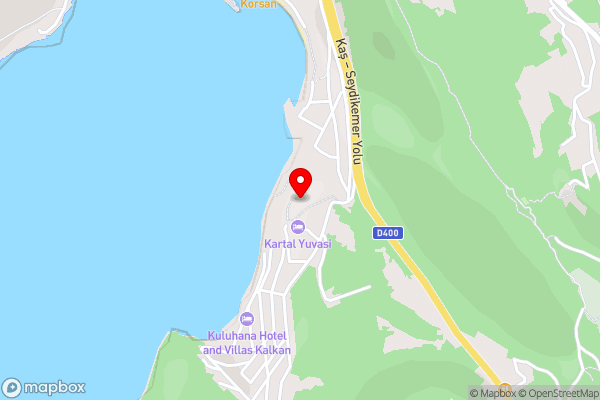 Villa Olive Garden, Kalkan ClubPatara - Hotel Location Map