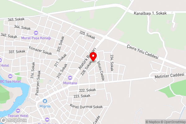 Villa Ozcelik - Hotel Location Map