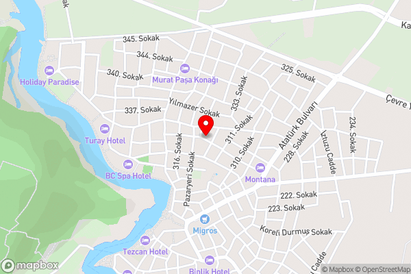 Villa Pedaliza - Hotel Location Map