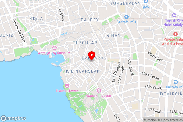 Villa Perla Hotel - Hotel Location Map