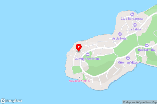 Villa Poseidon-in winter heated outdoor pool - Hotel Location Map