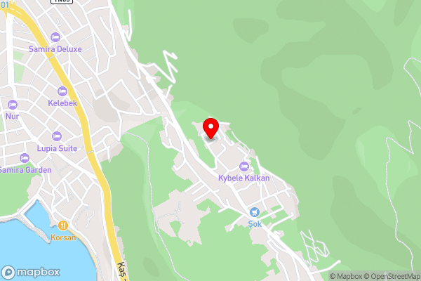 Villa Rubick, A Piece Of Ancient Lycia - Hotel Location Map