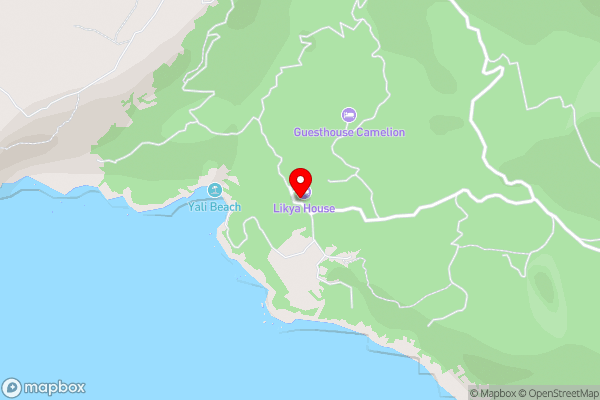 Villa Shavilla - Hotel Location Map