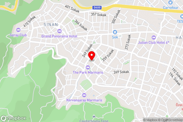 Villa Sophia Marmaris - Hotel Location Map