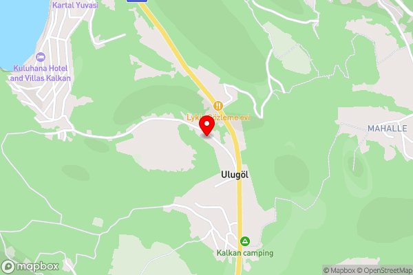 Villa su - Hotel Location Map