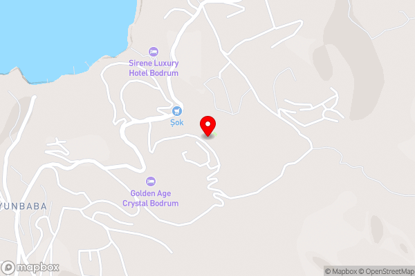 Villa Sunset - Hotel Location Map