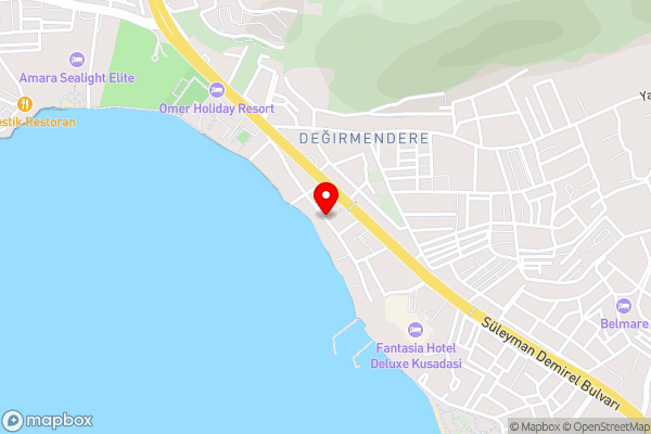 Villa Talia - Hotel Location Map